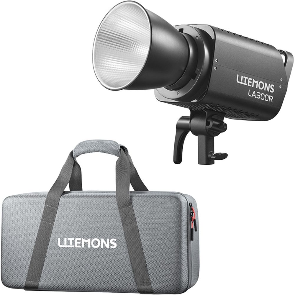 Kit de luz de vídeo LED RGB Godox Litemons LA300R K1 (negro)