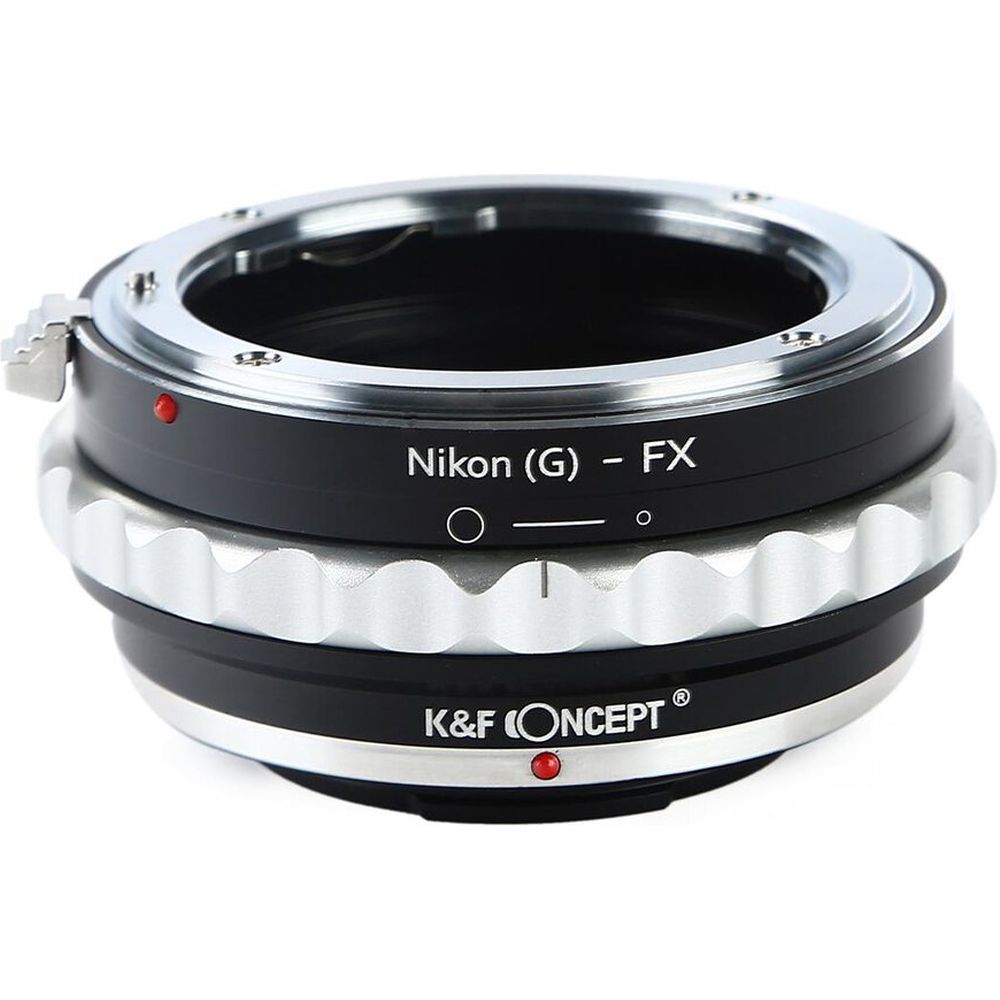 Adaptador de objetivo K&F Nikon F (tipo G) - Fujifilm X