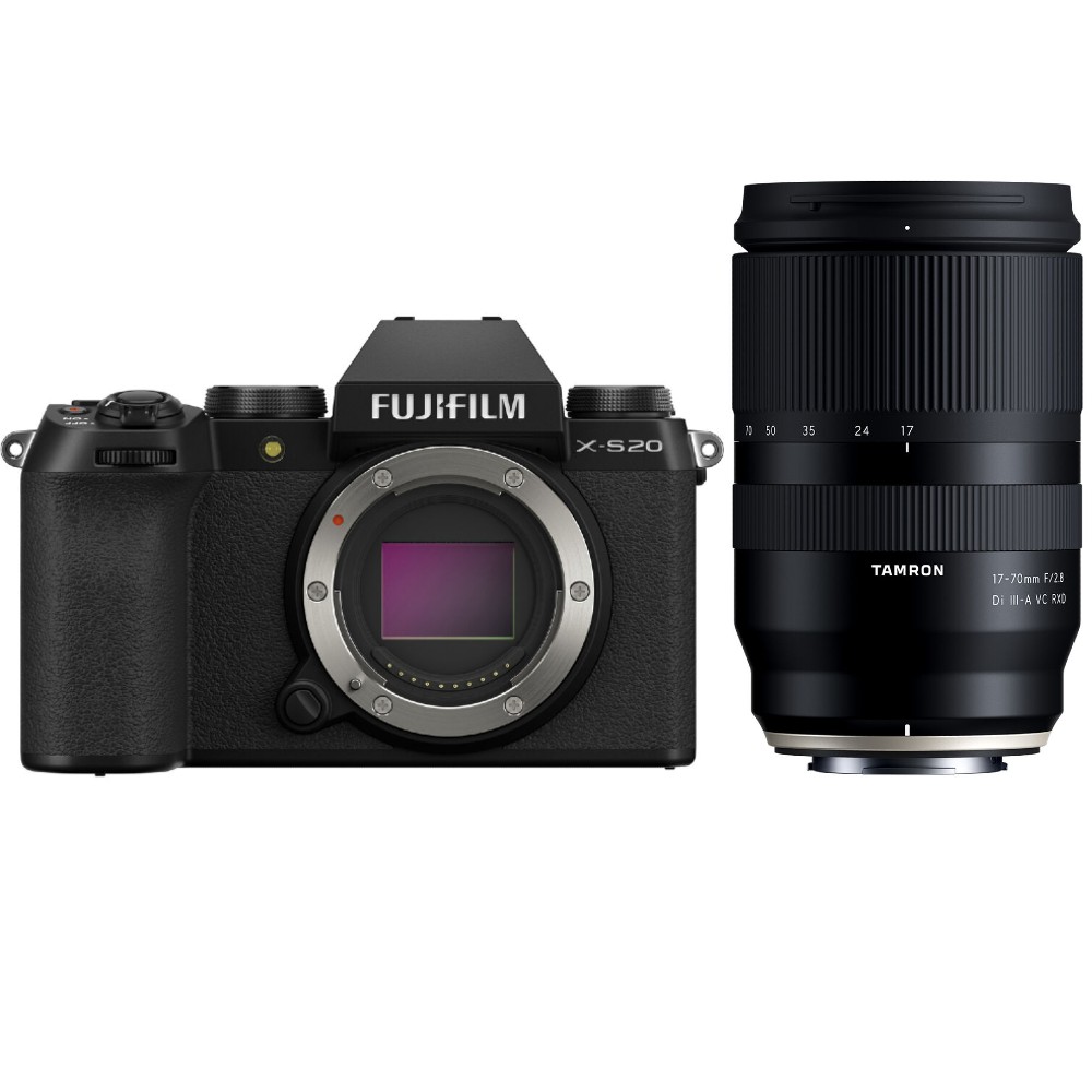 Fujifilm X-S20 Cámara Sin Espejo + Tamron 17-70mm f/2.8 Di III-A VC RXD