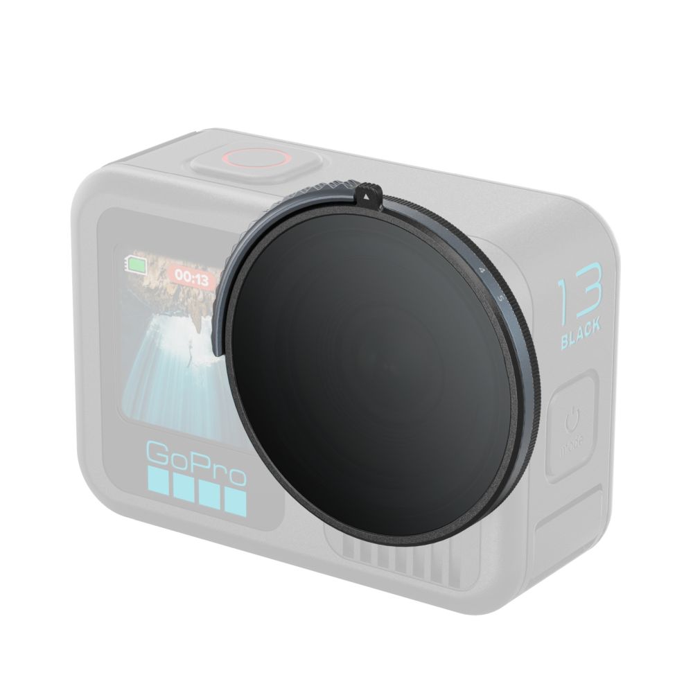 SmallRig 4942 Filtro CPL y VND 3-5 para GoPro HERO13/12/11/10 Negra