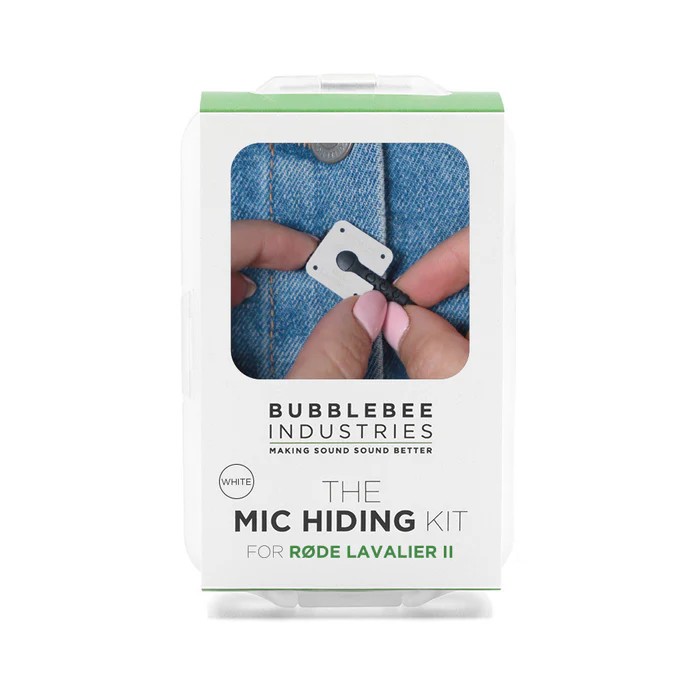 Bubblebee The Mic Hiding Kit For Røde Lavalier II, blanco