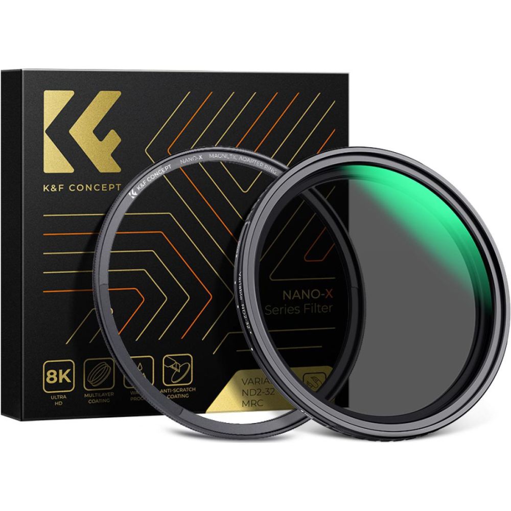 Filtro ND variable K&F Concept ND2-ND32 Nano X - 67 mm
