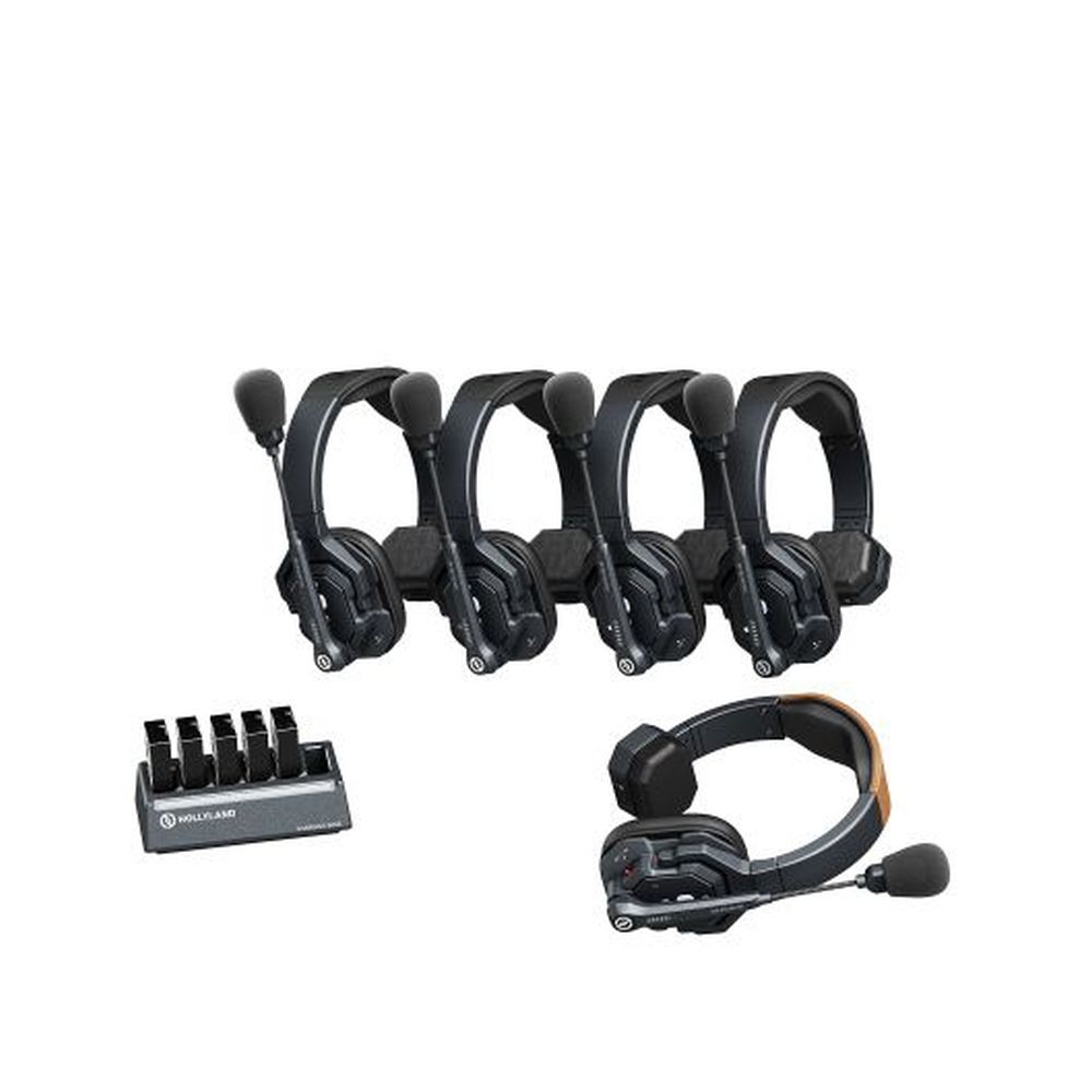 Hollyland Solidcom SE - 5S (Auriculares antirruido para 5 personas)