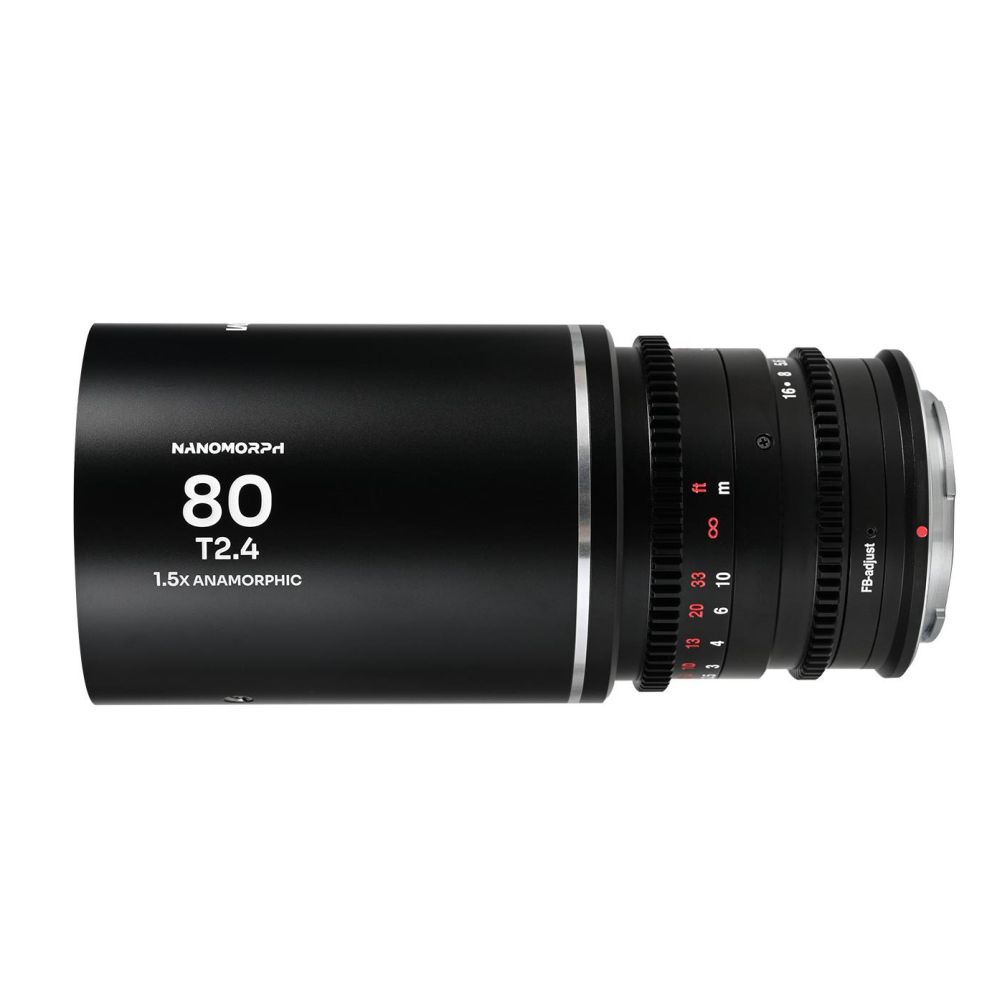 Laowa Nanomorph 80mm T2.4 1.5x S35 (Plata) Nikon Z