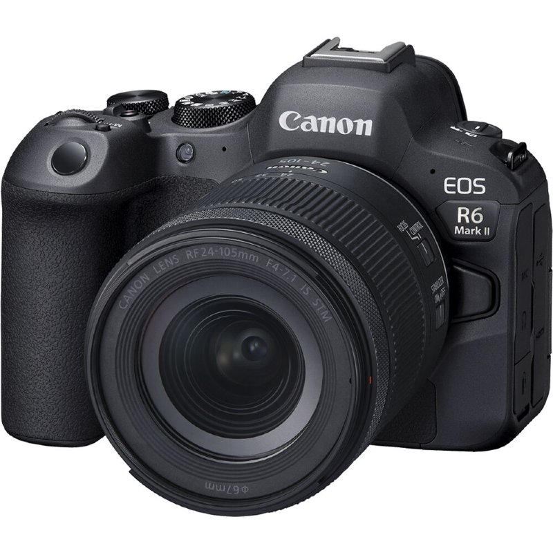 Cuerpo Canon EOS R6 Mark II + RF 24-105 mm f/4-7.1 IS STM