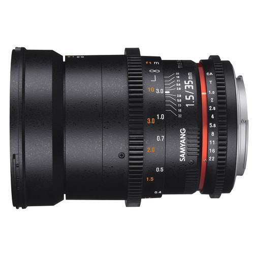 Samyang 35mm T/1.5 ED AS UMC Canon VDSLR