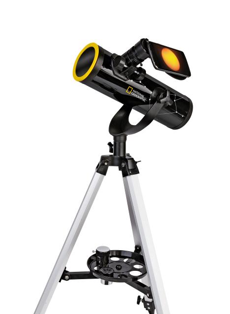 NATIONAL GEOGRAPHIC 76/350 Telescopio con filtro Zonnefilter