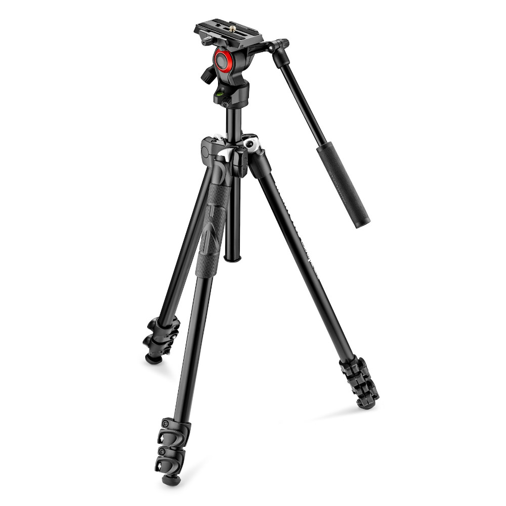 Manfrotto MK290LTA3-V Kit de trípode de aluminio