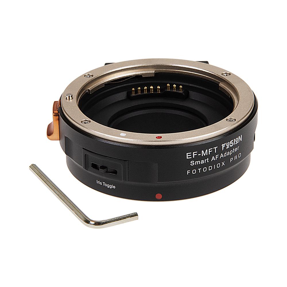 Adaptador Fotodiox Pro Fusion - Canon EOS (EF / EF-S) a la montura Micro Cuatro Tercios (EOS-MFT-Fusion)