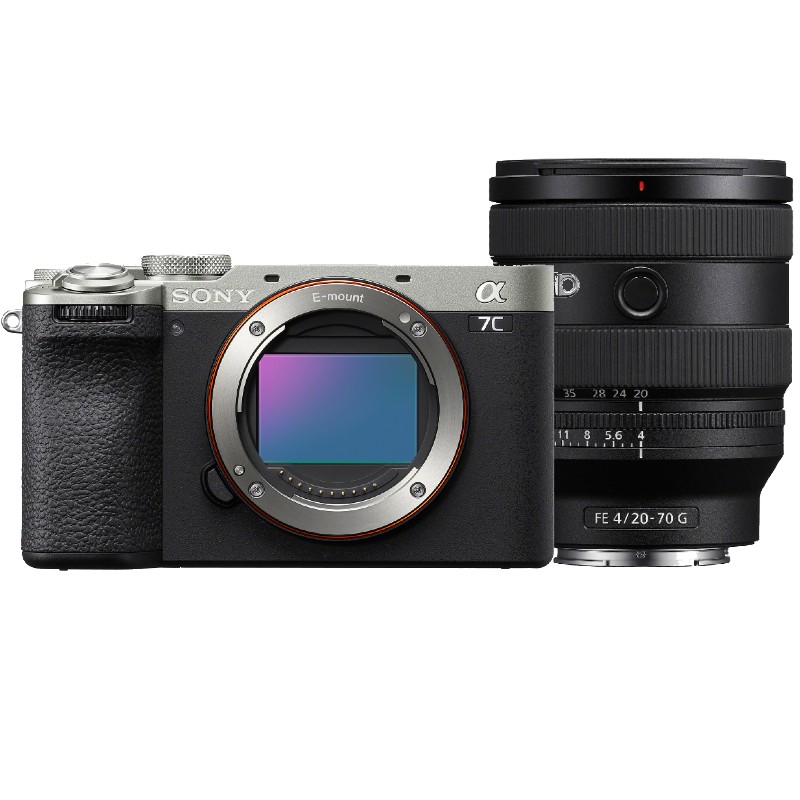 Sony A7C II plata + 20-70mm F/4.0 G