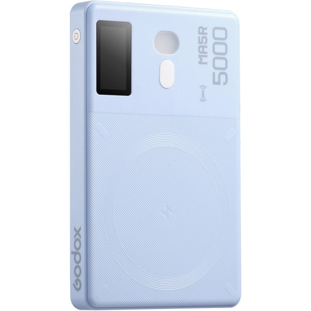 Godox MA5R Banco de energía móvil y luz LED RGB azul