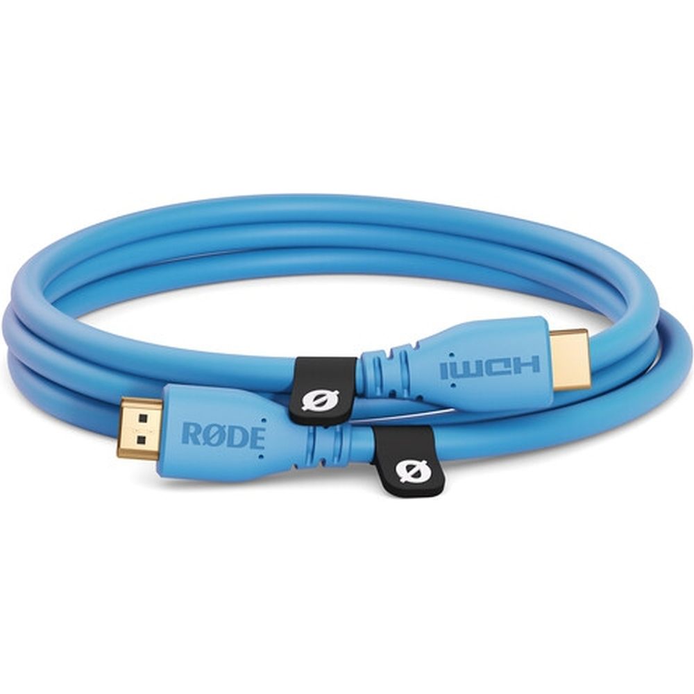 Cable HDMI rojo 1,5 m azul