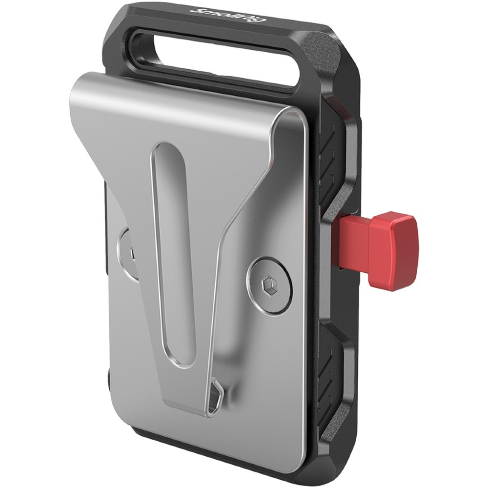SmallRig Mini V Mount Placa de batería con clip para cinturón 2990