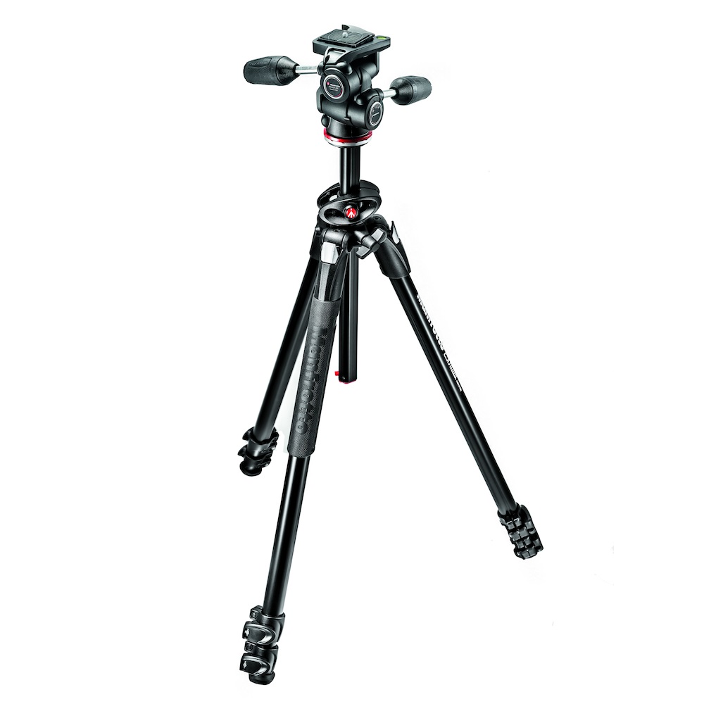 Manfrotto MK290DUA3-3W Kit de trípode de aluminio