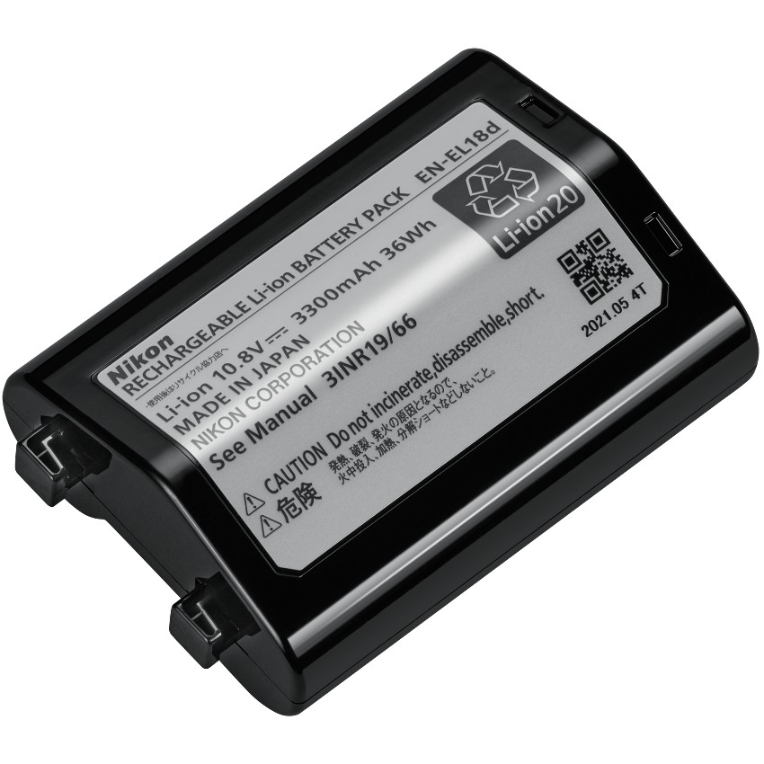 Batería recargable de iones de litio EN-EL18d de Nikon