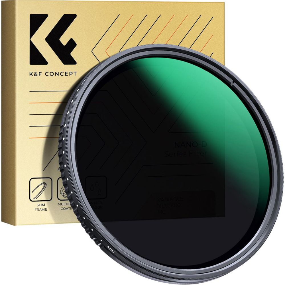 Filtro ND variable K&F Concept ND2-400 - 82 mm