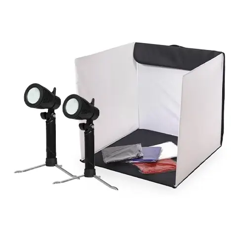Estudio fotográfico LED móvil Kamera Express 60x60x60cm