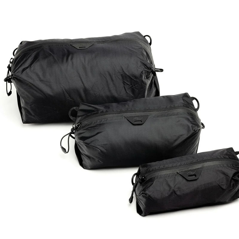 Cubo de embalaje ultraligero Peak Design BUNDLE XXS-XS-S, negro