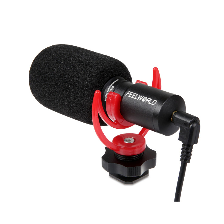 Mini micrófono universal Feelworld FM8 para cámara y smartphone