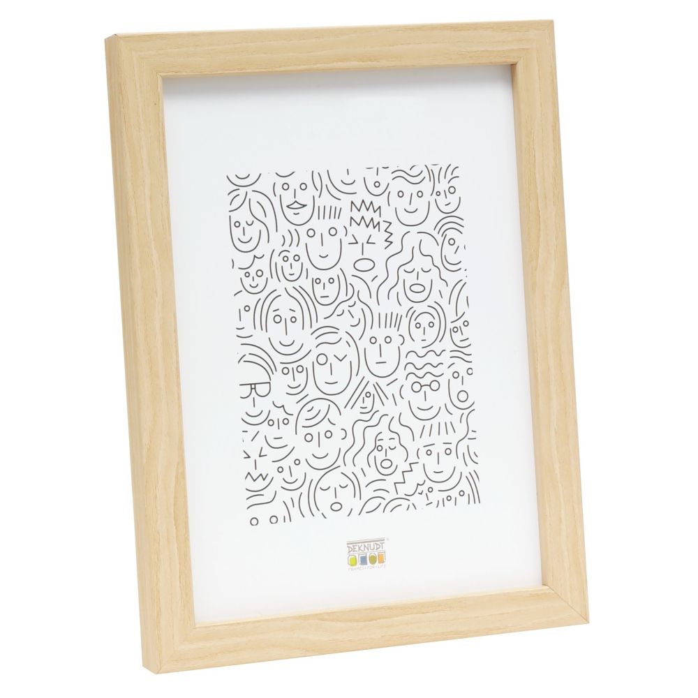 Deknudt Marco estrecho en madera natural 15x20 S43AH1