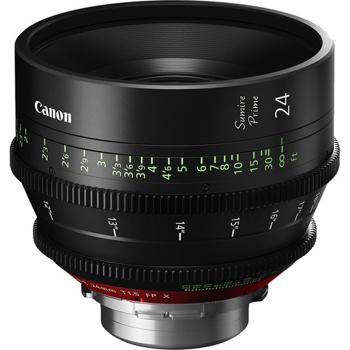 Canon SUMIRE CN-E 24mm T1,5 L F (M) Cine-Servo PL