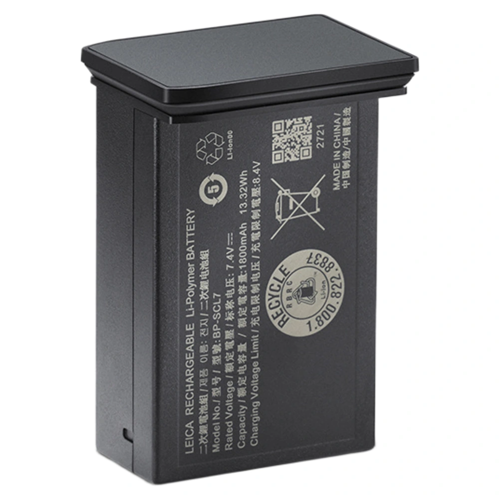 Leica 14745 Batería BP-SCL7 - Metal Gray Paint Finish