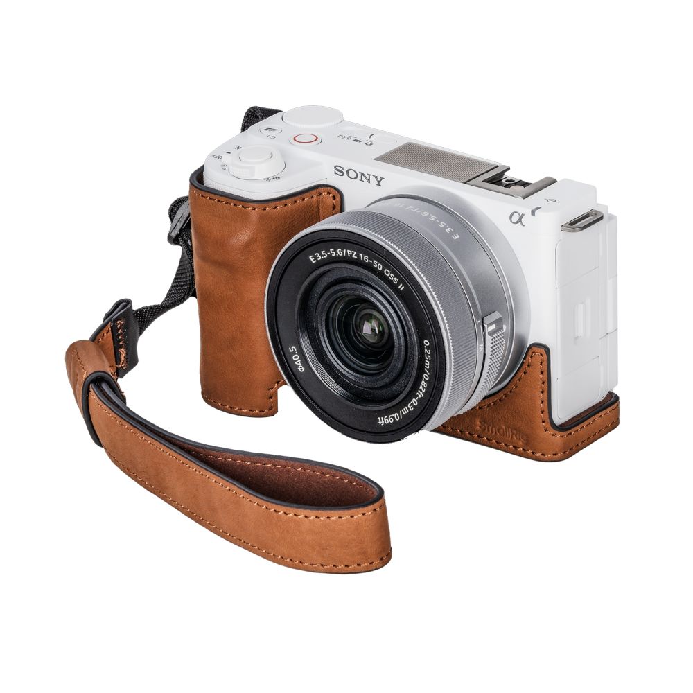 Kit de funda de piel SmallRig para Sony ZV-E10 II (marrón) 4889