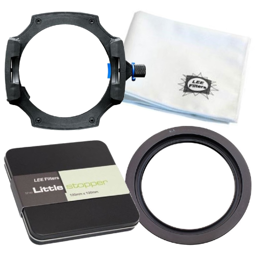 Filtros LEE Kit de topes LEE100 LITTLE incl. adaptador de objetivo gran angular de 82 mm