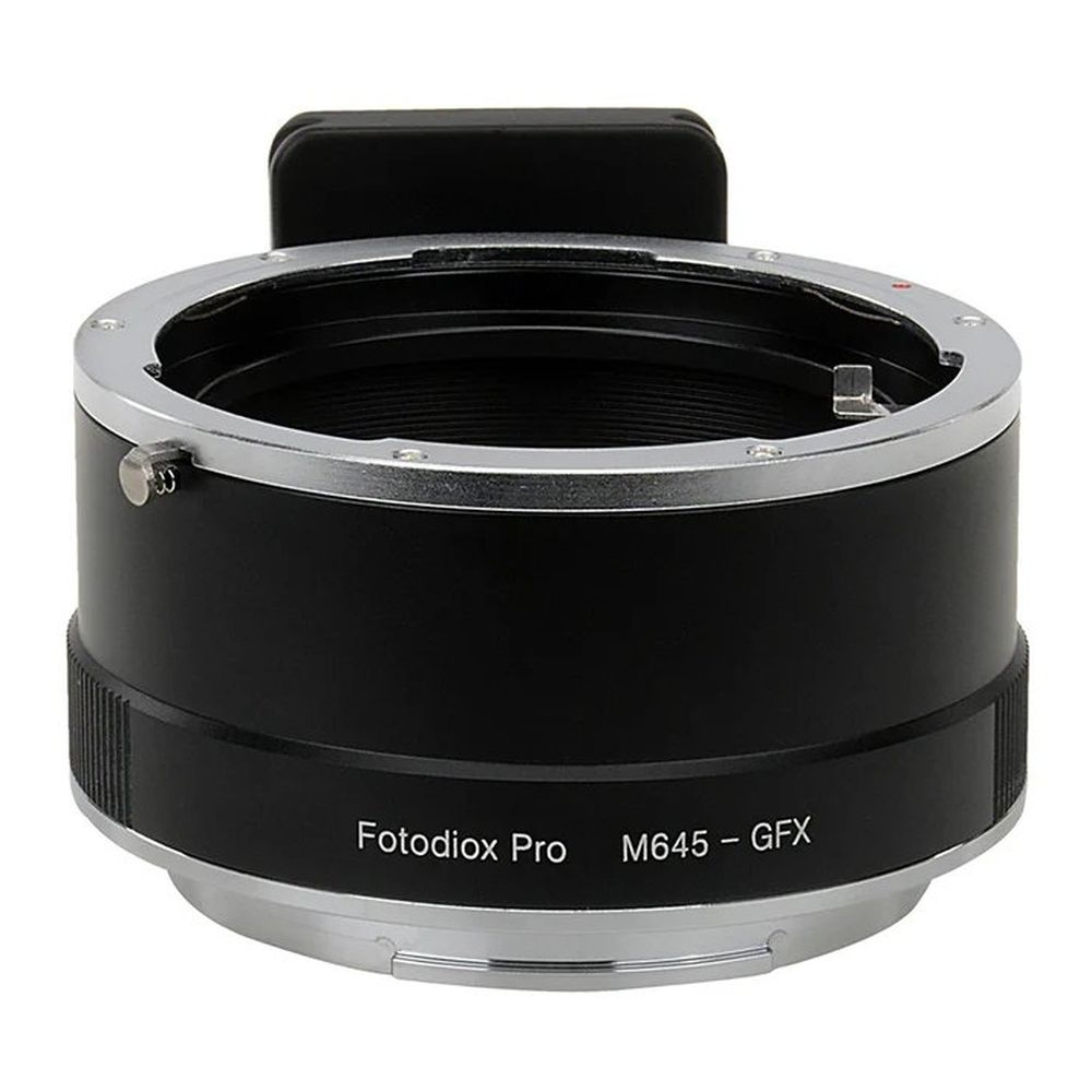 Adaptador de montura de objetivo Fotodiox Pro, objetivo con montura Mamiya 645 (M645) a cámara sin espejo Fujifilm GFX con montura G (M645-GFX-Pro)