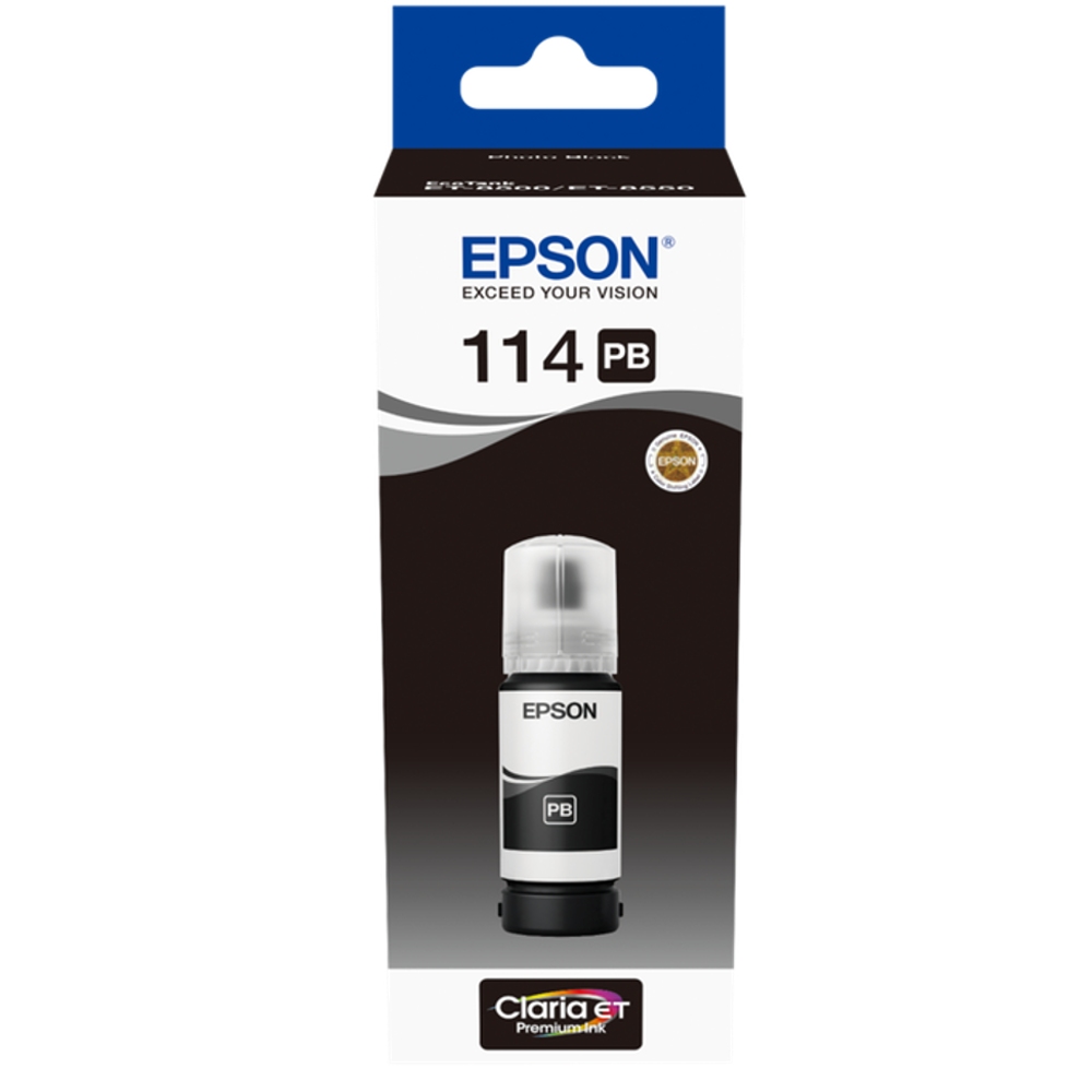 Epson 114 EcoTank Photo Black Botella de tinta