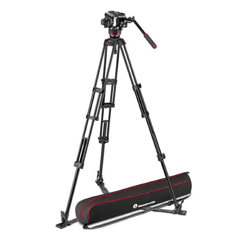 Kit formado por el cabezal de vídeo Manfrotto MVK504XTWINGC 504X + trípode Carbon Twin Leg GS