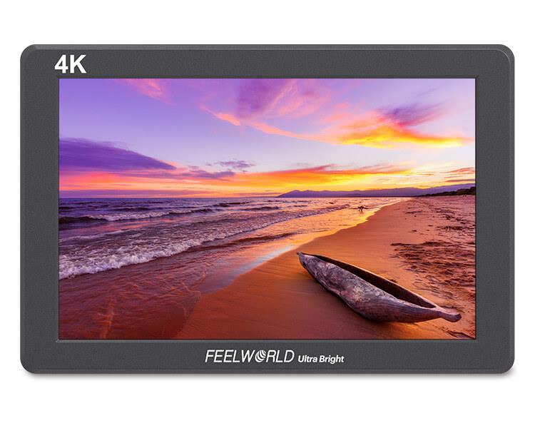 Feelworld P7S (3G-SDI y HDMI) Carcasa de aluminio Monitor de 7" ultrabrillante