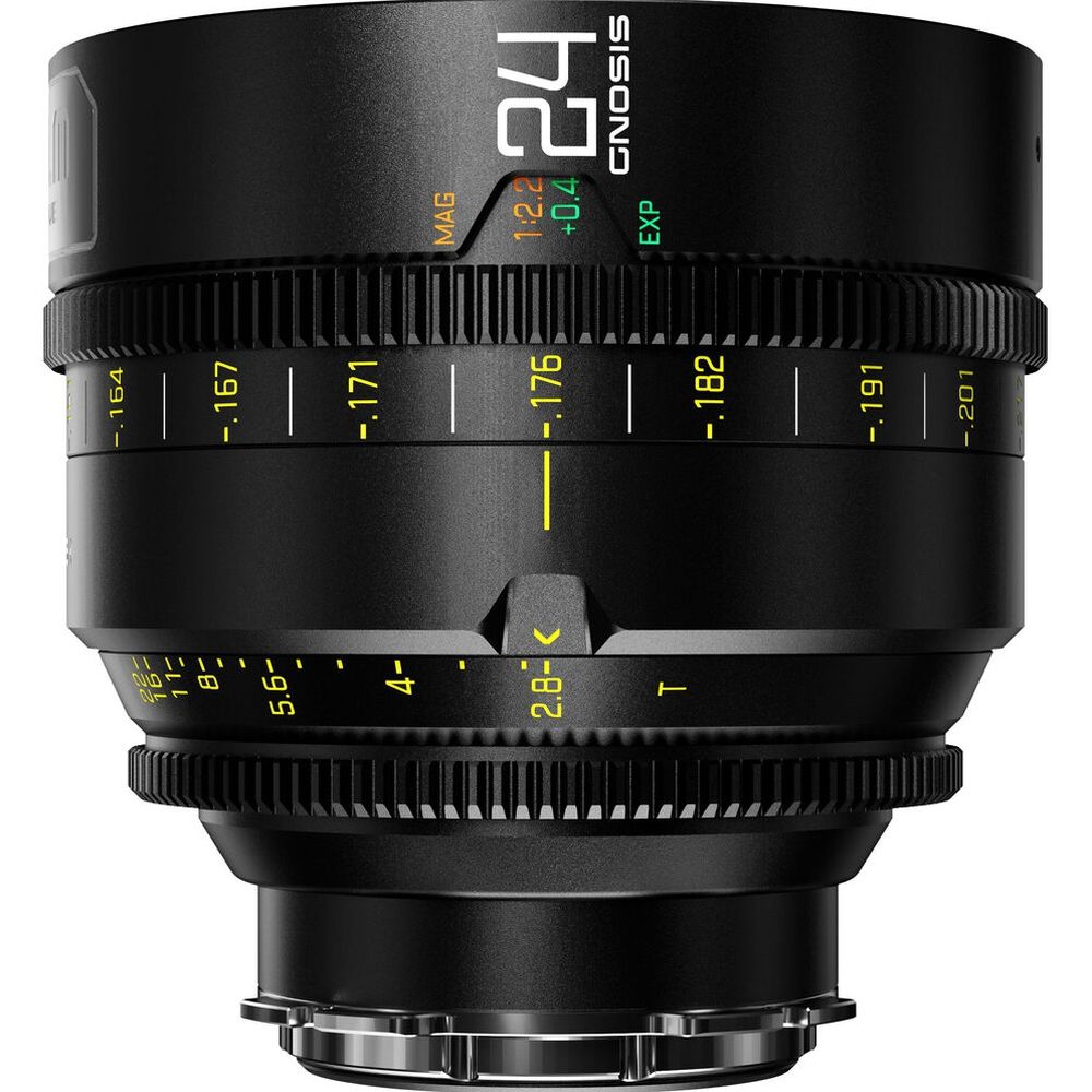 DZOFilm Gnosis Lente macro Prime T2.8 de 24 mm en estuche de seguridad - métrico