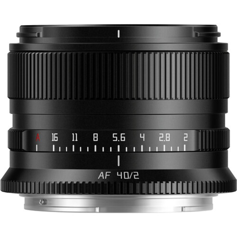 TTArtisan AF 40mm F/2 Nikon con montura Z, color negro