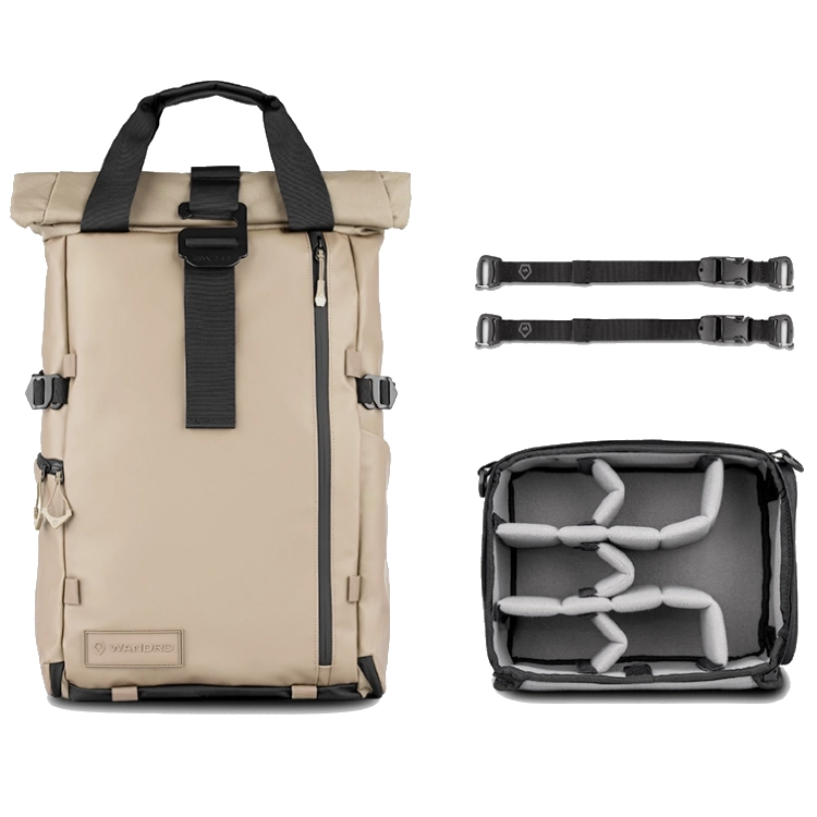 WANDRD PRVKE Photo Bundle Mochila V4 - Yuma Tan - 31L