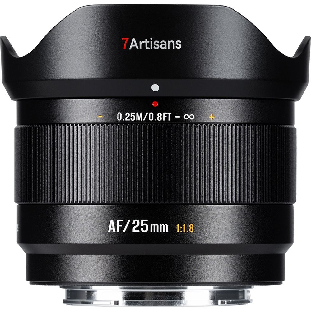 7Artisans AF 25mm F/1.8 APS-C Fuji FX-mount Negro