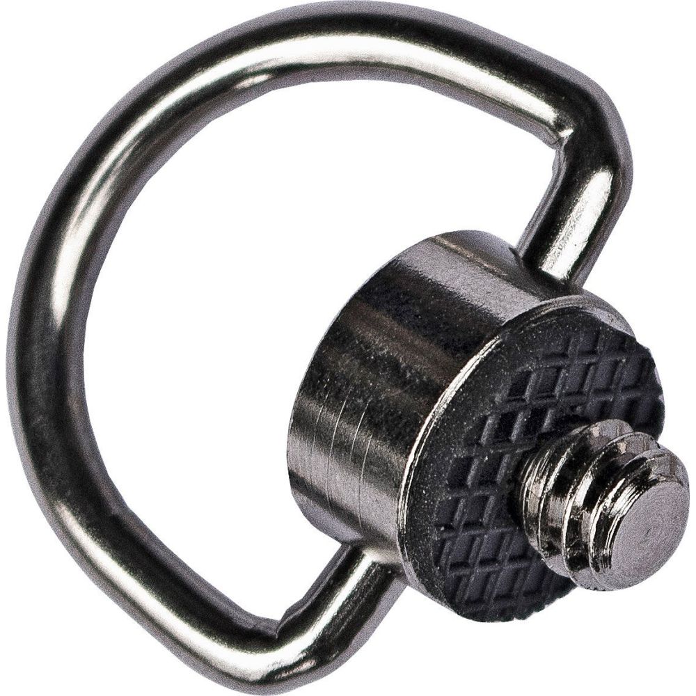 El tornillo para cámara Hantler 1/4 con anilla en D