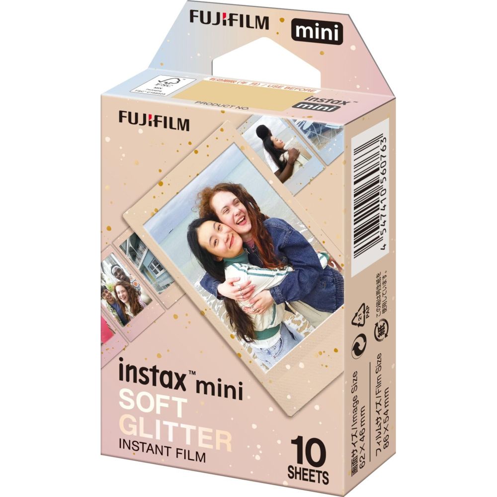 Película Fujifilm INSTAX mini Soft Glitter / paquete de 10