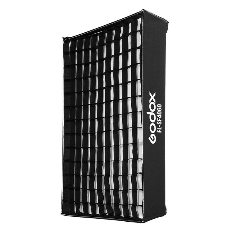 Godox Softbox y Rejilla para Luz LED Suave FL100