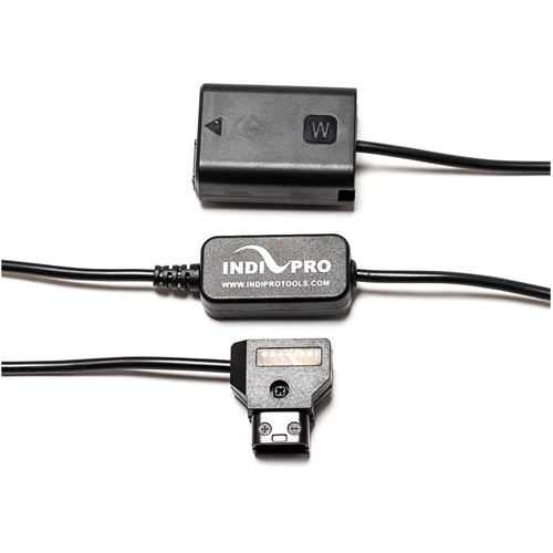 IndiPro Batería Dummy D-Tap a Sony NP-FW50 (30", Regulada)