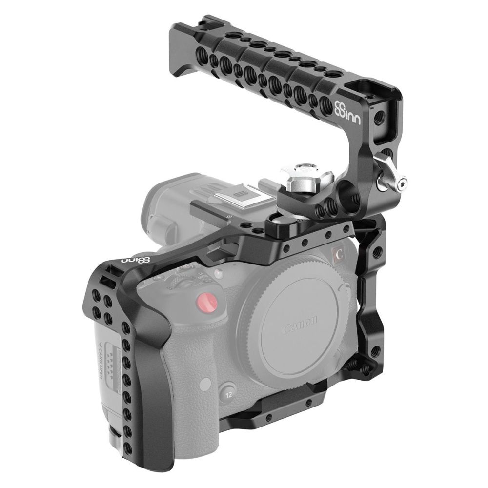 8Sinn Cage para Canon EOS R5C + 8Sinn Top Handle Scorpio (Incluye 8-AR28MMM)
