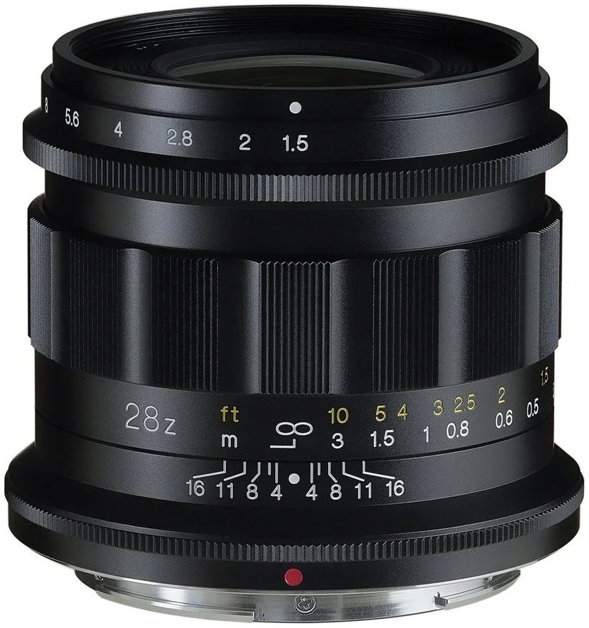 Voigtländer Nokton 28 mm F/1,5 ASPH montura Z negro