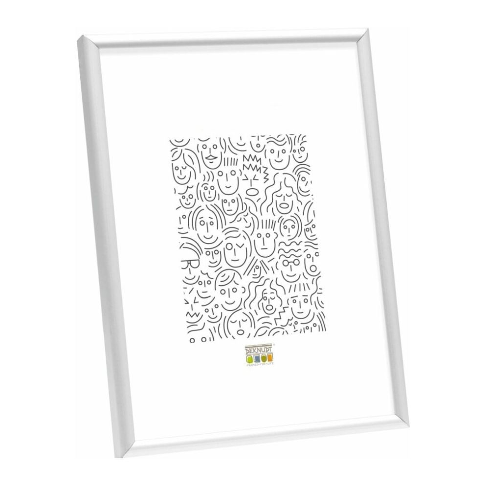 Deknudt Marco estrecho de aluminio plateado 20x30 S026D1
