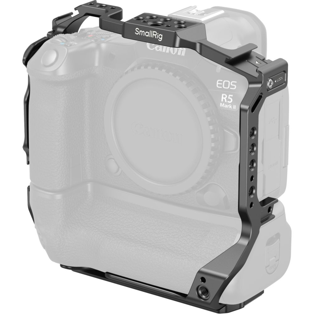 Jaula SmallRig 5623 para Canon EOS R5 Mark II con empuñadura de batería BG-R20