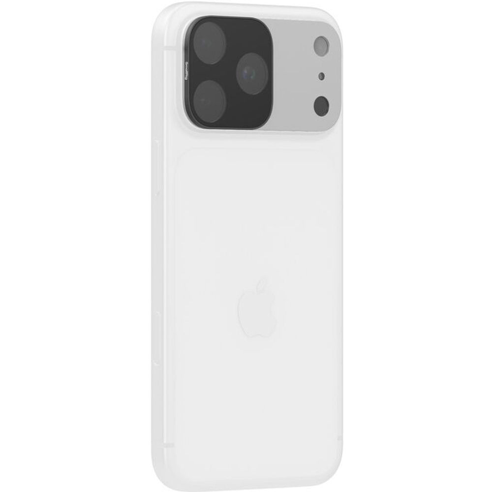 Kit de filtros SmallRig 6077 Square ND y Black Mist para iPhone 17 Pro Max, color plata.