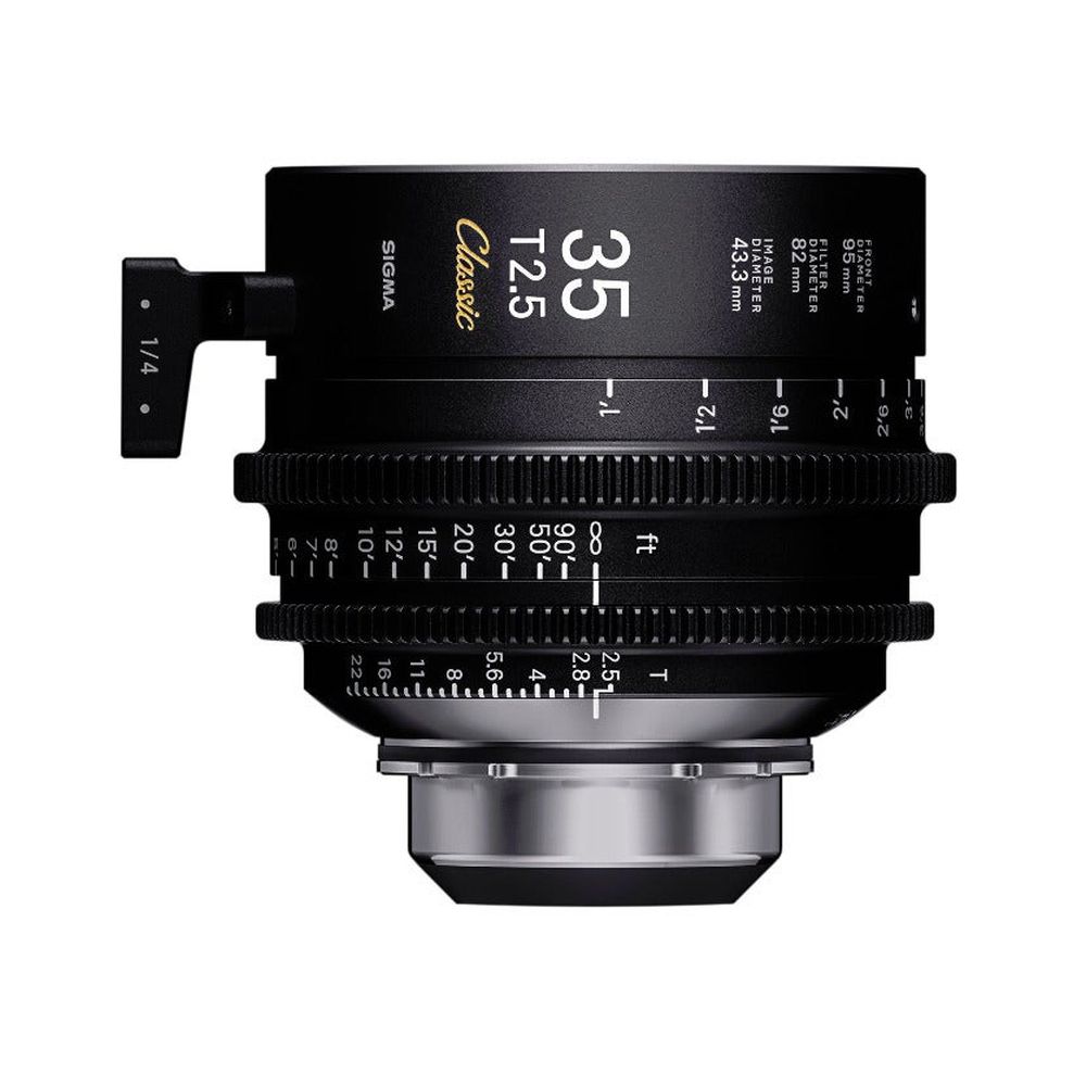 SIGMA 35MM T2.5 FF CLASSIC F/AP2 (MÉTRICO) PL Métrico, i/Tecnología