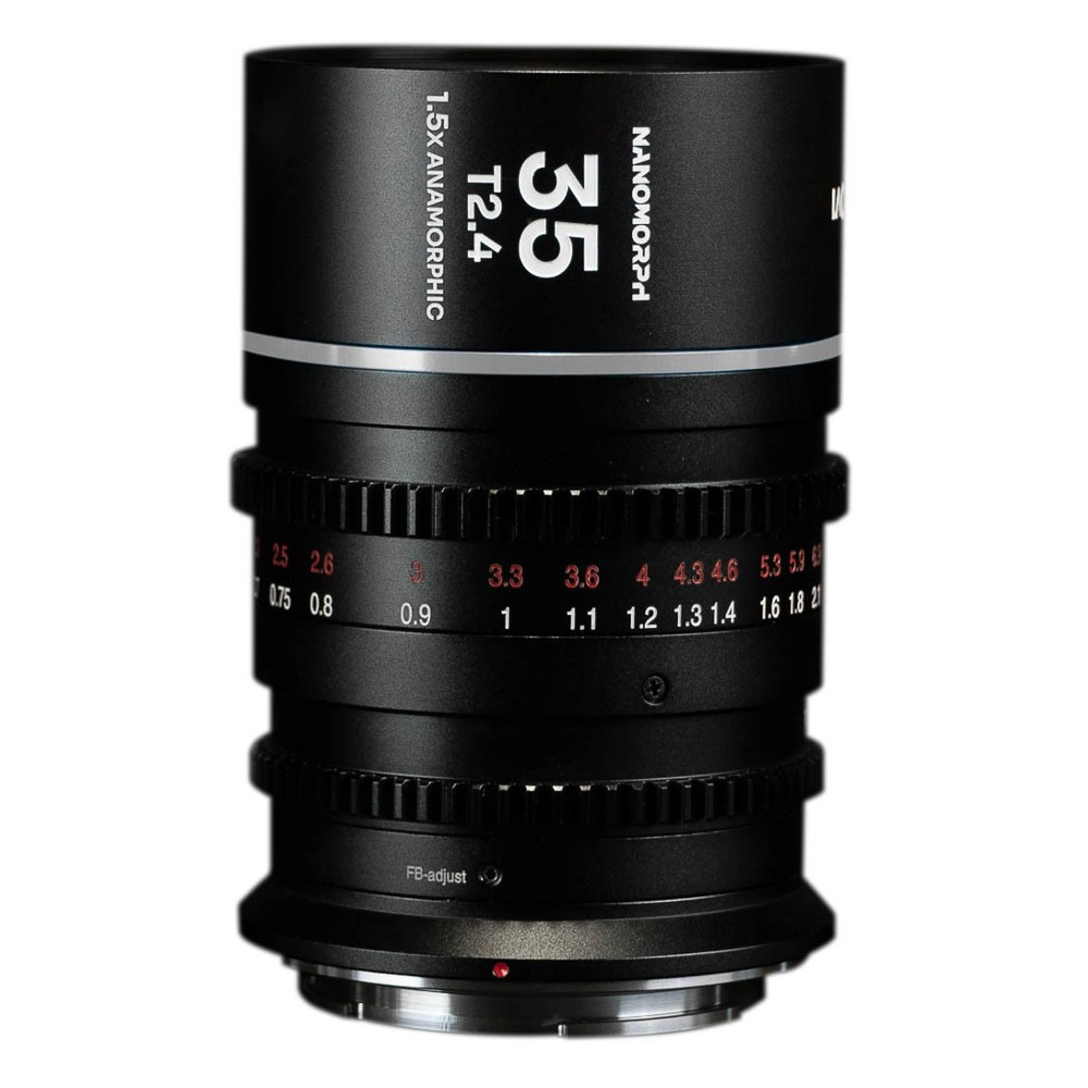 Laowa Nanomorph 35mm T2.4 1.5X S35 (Plateado) (Cine) Fuji X