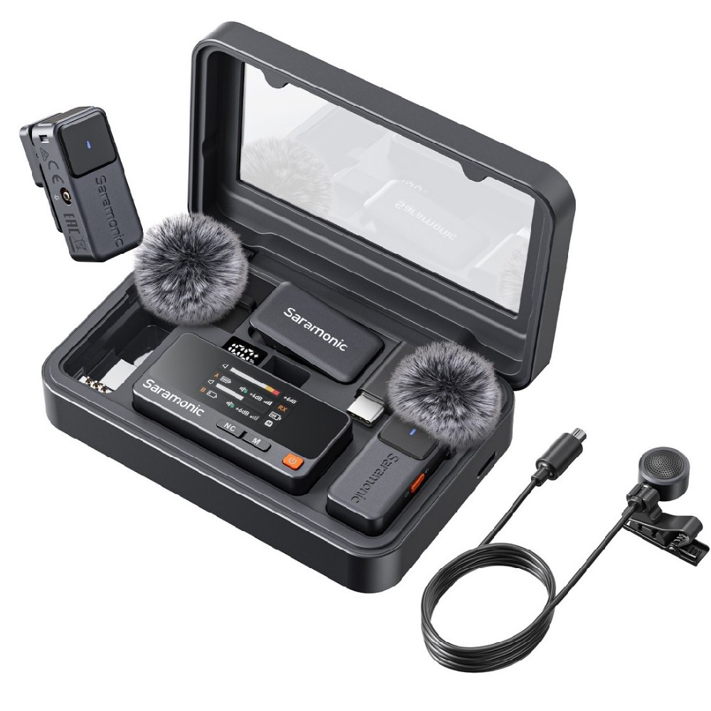 Set de micrófono inalámbrico Saramonic Air-02