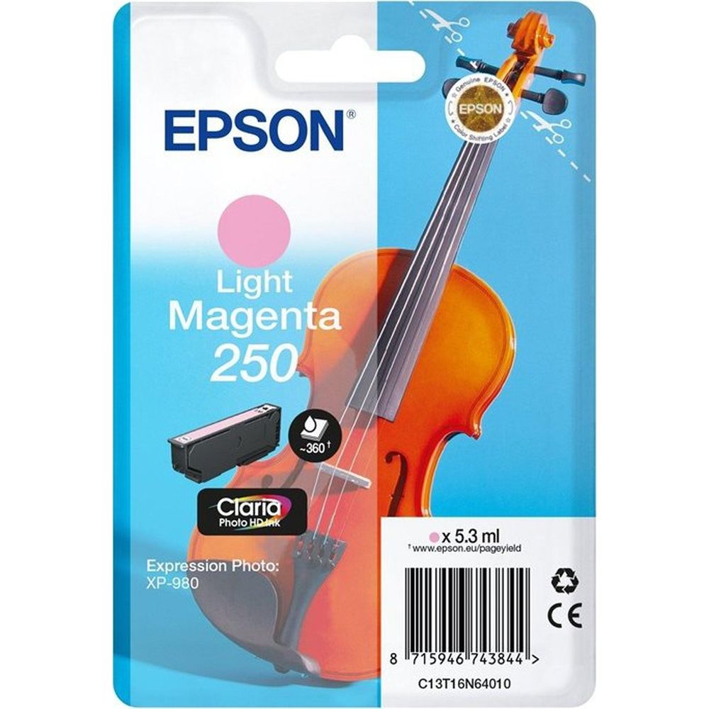 Tinta Epson Singlepack Light Magenta 250