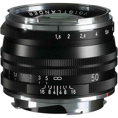 Voigtländer Nokton 50mm F/1.5 II VM M.C. Negro